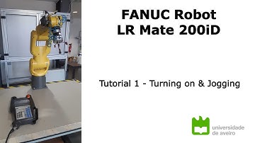 Tutorial on FANUC LR Mate 200iD - Part 1 -  Starting procedures