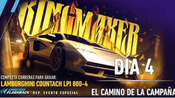 NFS No Limits - KINGMAKER - 2022 Lamborghini Countach LPI 800-4 - Día 4 El Camino de la Campaña