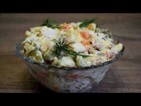 Видео рецепт Салат с тунцом и картофелем