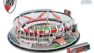 "El Monumental" del C.A. River Plate | Nanostad - Puzzle 3D