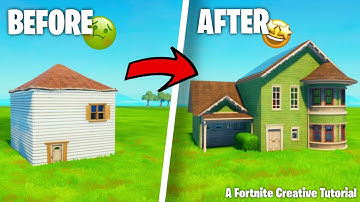 How To Make BETTER Buildings In Fortnite Creative | Tutorial
