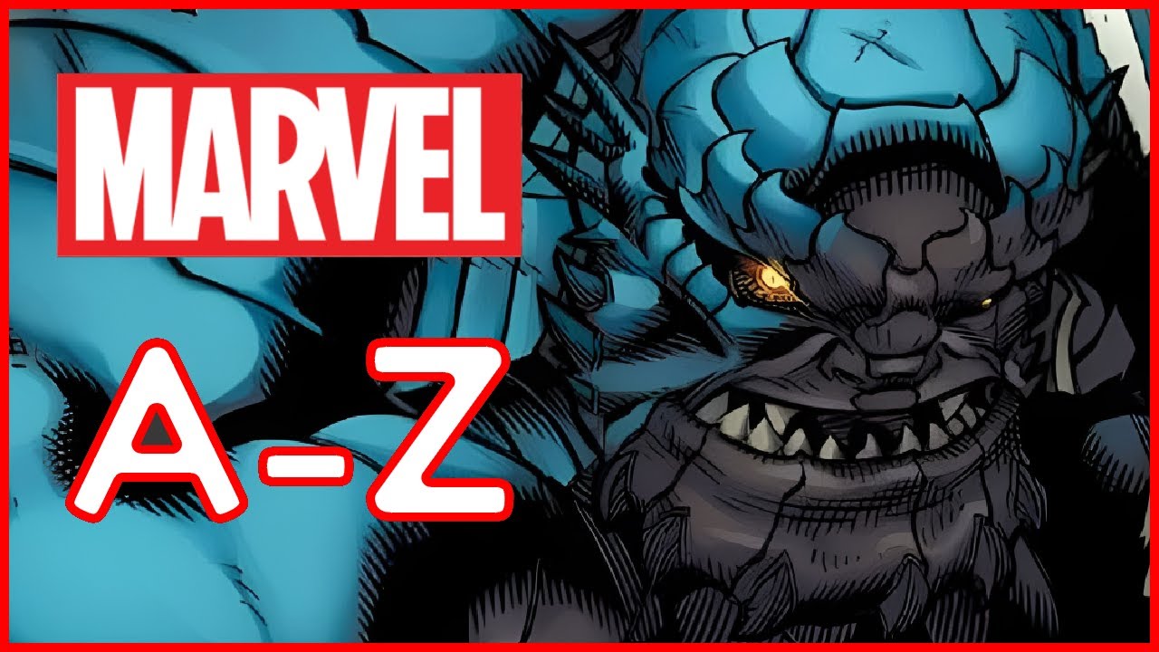 A-Bomb ORIGINS: MARVEL A to Z 