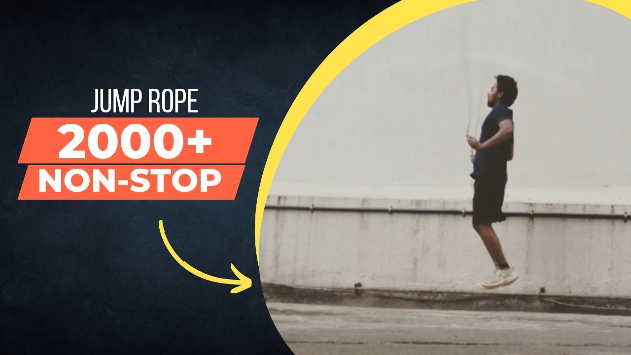 Non stop 2000+ skipping | jump rope | fitnessvlog | - YouTube