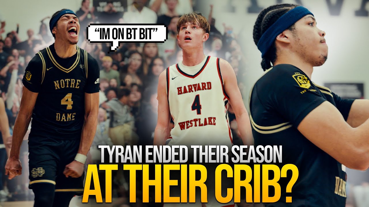 #1 Tyran Stokes Is “CHOPPED ASF!” PLAYOFF Revenge VS ODE McDonald’s All American 🍟