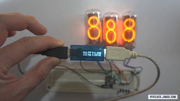 Small HV5W HIGH VOLTAGE NIXIE POWER SUPPLY MODULE PSU-NIXIE TUBE ERA