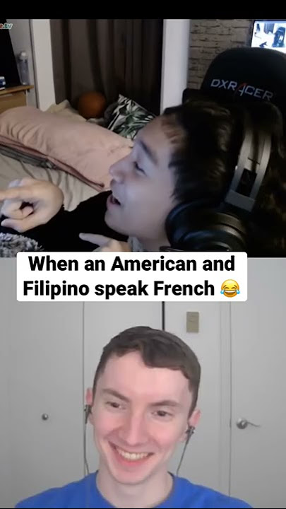 When an American and Filipino speak French 😂