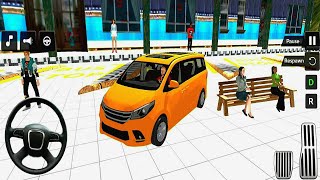 Driving a Sunroof Minibus Full of Passengers on Offroad Roads - 3d Car Simulator - Car Games screenshot 4