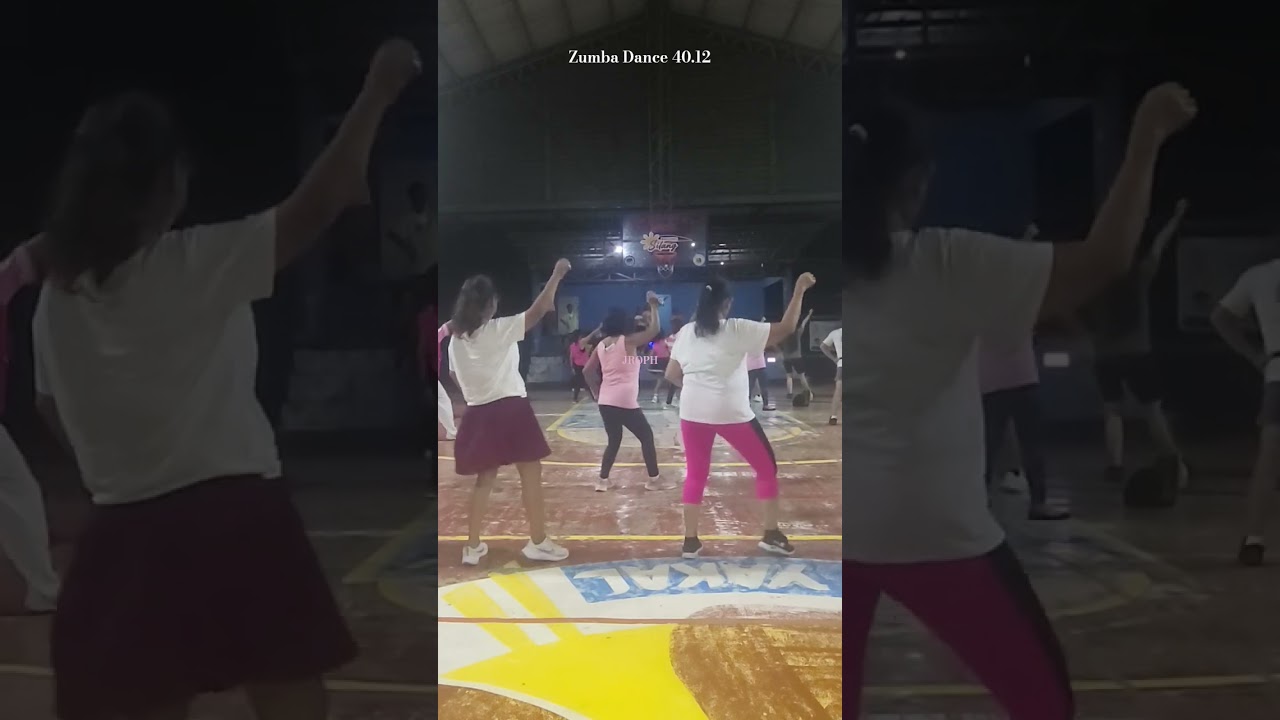 Zumba Dance Week 40.12 preview, short clip. 