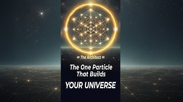 𝗧𝗵𝗲 𝗢𝗻𝗲 𝗣𝗮𝗿𝘁𝗶𝗰𝗹𝗲 𝗧𝗵𝗮𝘁 𝗕𝘂𝗶𝗹𝗱𝘀 𝗬𝗼𝘂𝗿 𝗨𝗻𝗶𝘃𝗲𝗿𝘀𝗲 (𝘄𝗶𝘁𝗵 𝗧𝗵𝗲 𝗔𝗿𝗰𝗵𝗶𝘁𝗲𝗰𝘁)