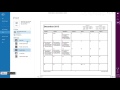 How to save an outlook calendar as a PDF File