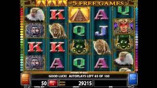 PYRAMID OF GOLD online free slot SLOTSCOCKTAIL casino technology screenshot 1