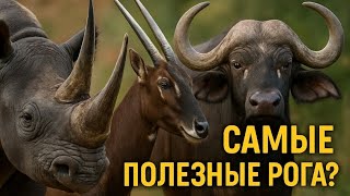 Эволюция рогов: какой млекопитающий имеет самые полезные рога?