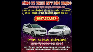 VIDEO Quảng Cáo Công Ty TNHH MTV Đức Trọng | Mẫu