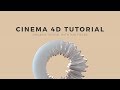 Cinema 4D Tutorial: Organic Reveal with R20 Fields