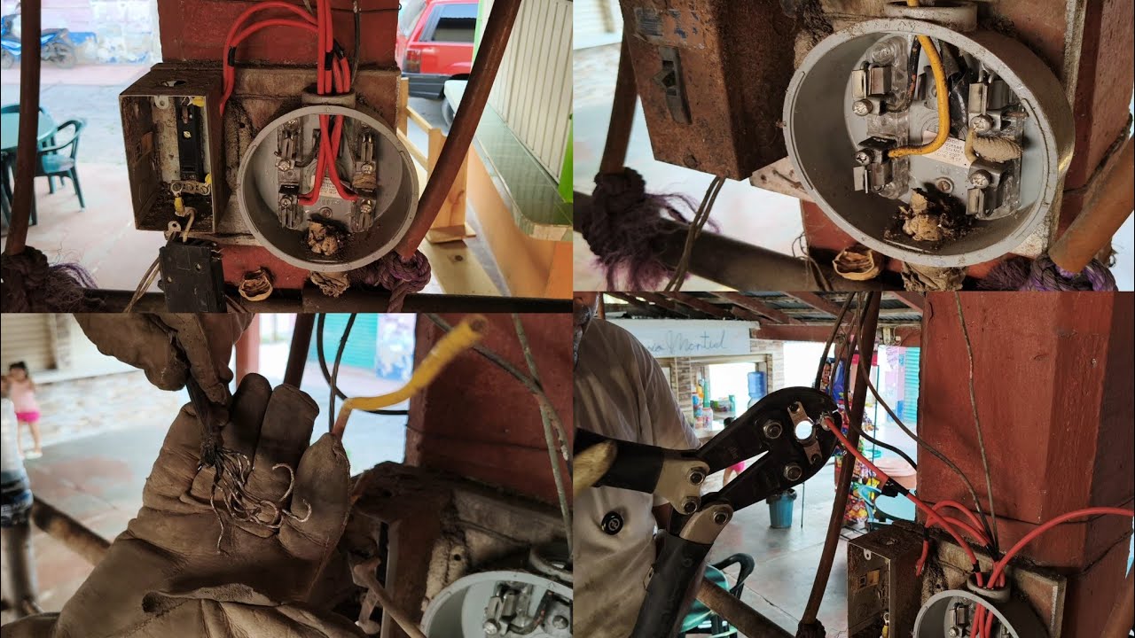 Recalentamiento por falso contacto en acometida ( solución rápida)