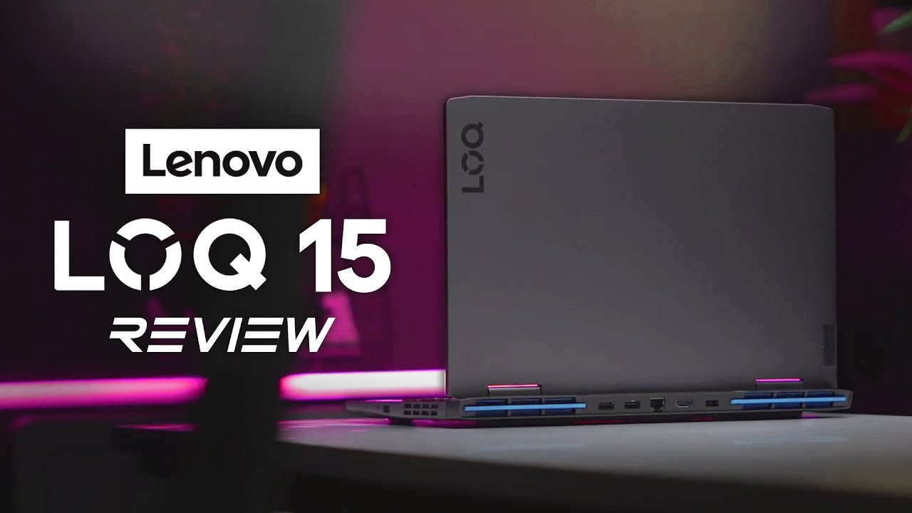 Lenovo LOQ 15i Review 2023! - A Great Affordable Gaming Laptop!