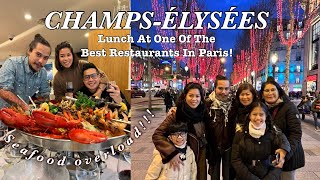 PARIS VLOG: Quick Trip to CHAMPSÉLYSÉES and Lunch at PEDRA ALTA | Catlea Vlogs