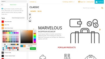 How to change the text color? (Prestashop 1.7)