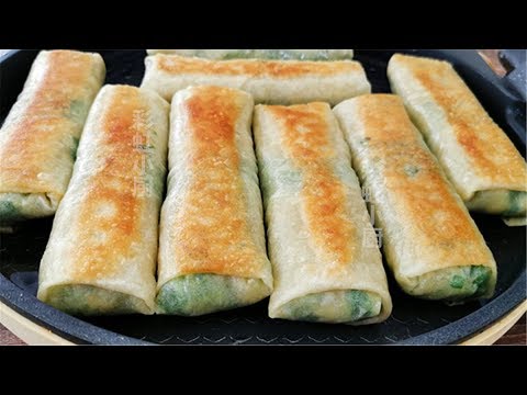 韭菜盒子這樣做太香了,不破皮不露餡,薄皮大餡,外酥裏鮮,過癮
