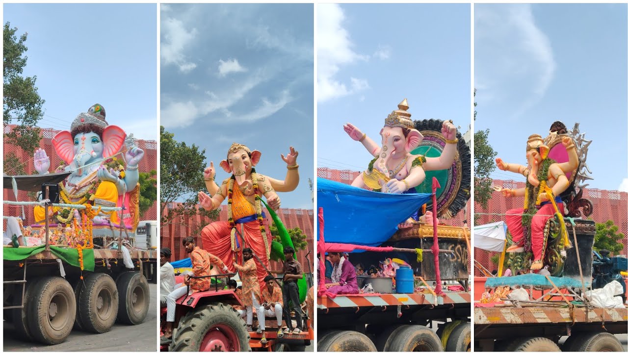 Ganesh nimajjanam 2025 at tank bund #2025#ganesh#trending 