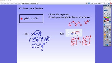 1.2b Properties of Exponents