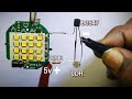 How to make Auto On /OFF Night Lamp | LDR Project | BC547 Transistor | Creative Experiment.