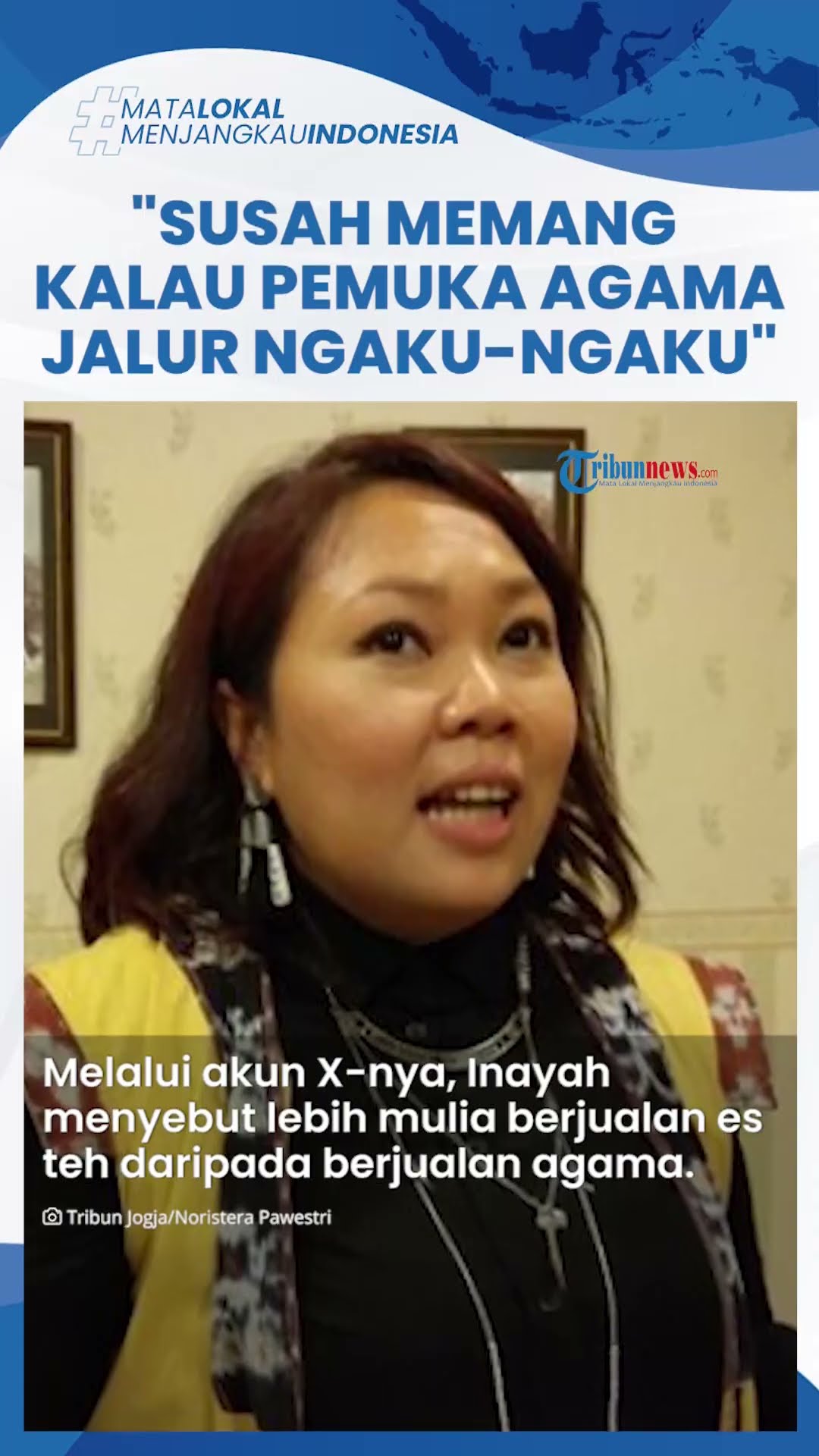 Sindiran Putri Gus Dur kepada Gus Miftah yang Hina Penjual Es Teh: Pemuka Agama Jalur Ngaku-ngaku
