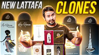 HUGE Haul Of New Lattafa Perfumes Clones  Cheap Fragrances That Smell Expensive