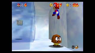 Super Mario 64 (NS) Snowman's Land Star #6 - Into the Igloo