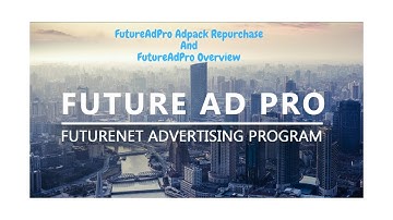 FutureAdPro Adpack Repurchase And FutureAdPro Overview