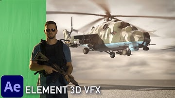 Element 3d After Effects |Element3d VFX Tutorial After Effects Tutorial [Hindi]