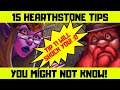 Hearthstone Tricks You Probably Don't Know About!