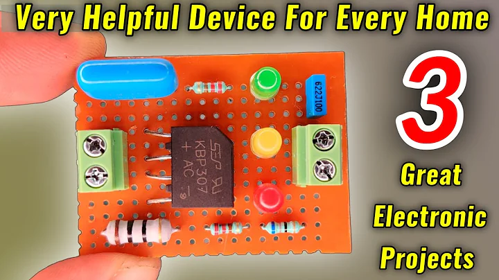 3 helpful electronics projects for beginners