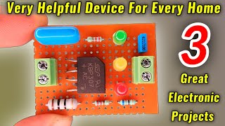 3 helpful electronics projects for beginners