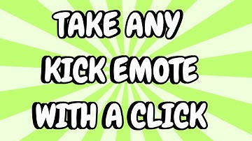 TAKE ANIMATED EMOTES FROM ANY KICK CHAT