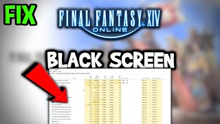 Final Fantasy 14 – How to Fix Black Screen & Stuck on Loading Screen