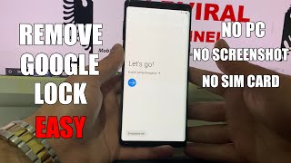 Samsung Galaxy Note 9, Note 10 Google Lock Bypass Android 10 (May 2020)