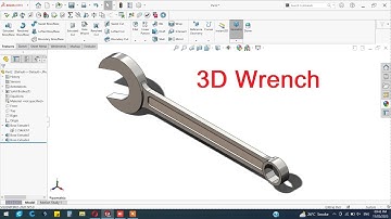 Solidworks Wrench design size 28-25 mm