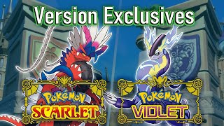 Pokemon Scarlet & Violet Exclusives That We Know So Far