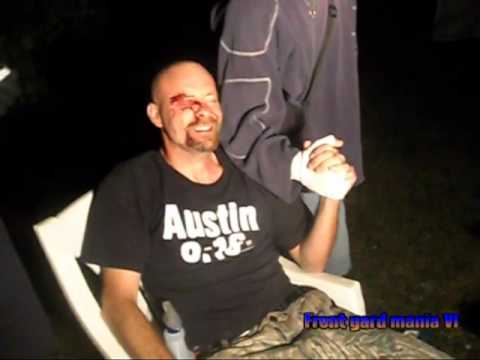 Front Yard Mania VI - Gary Austin gets cleaned up