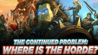 The Continous Problem of Warcraft: Where Are the Horde?