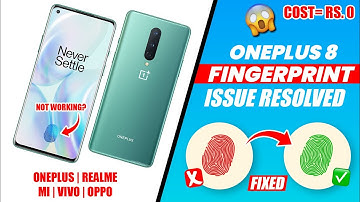 OnePlus 8 Fingerprint Calibration For Free 100% working 2025