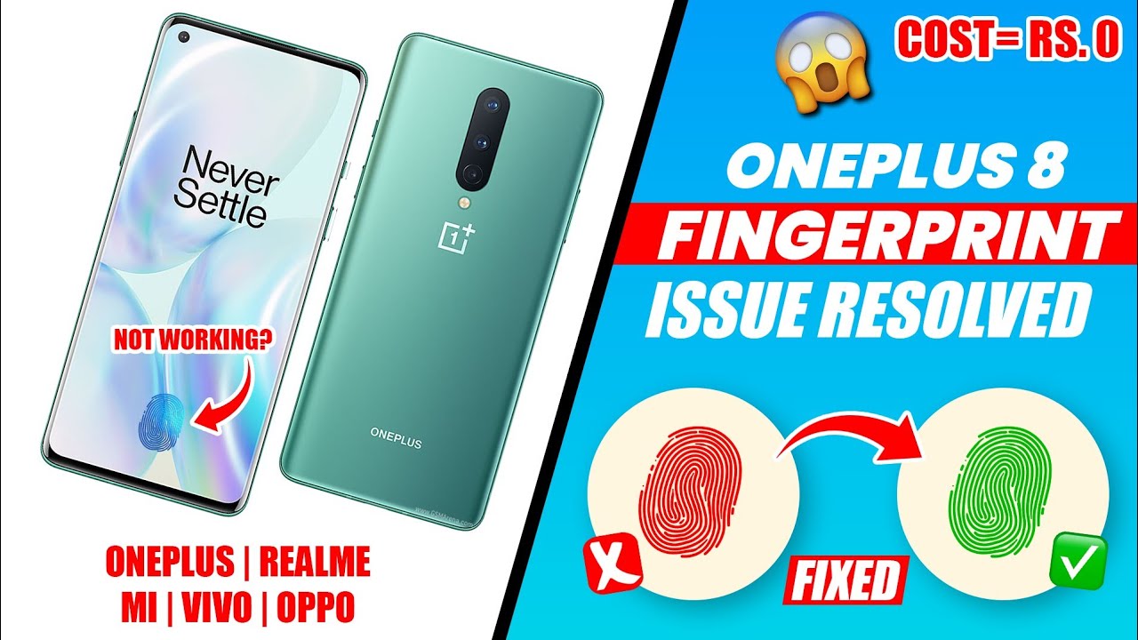 OnePlus 8 Fingerprint Calibration For Free 100% working 2025