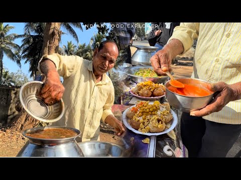 India’s Old Man Selling Pani Puri (Golgappa) on Cycle | Only Rs.20/- | Street Food India