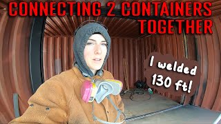 Sealing The 2nd Level Our Container House