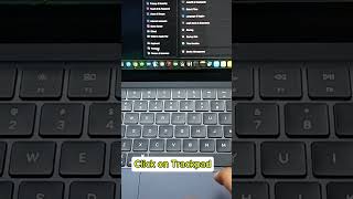 Macbook Shortcut How to enable single tap #macbook #apple #ios #applemac #mactips #macuser