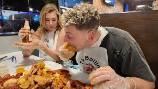 Seafood boil and hanging with my ex !