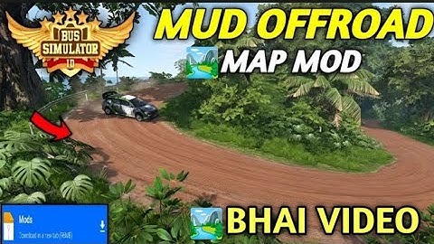 🏞️ Map Mod Bussid 3.7 - New MudduMountain map Mod For BusSimulator Indonesial #bhaivideo