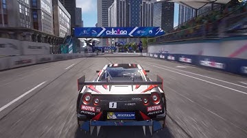 Nissan GTR - Chicago track - Racing Master gameplay