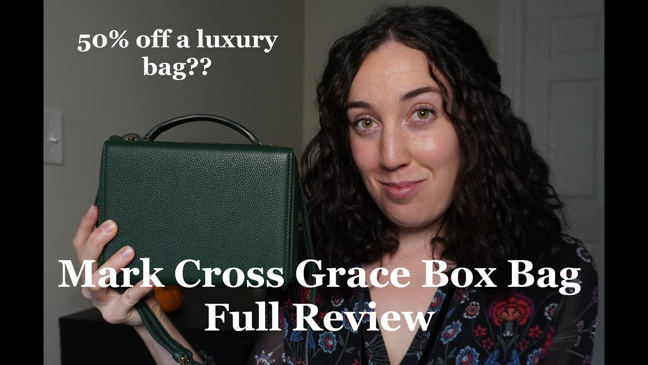 Mark Cross Grace Leather Box Bag